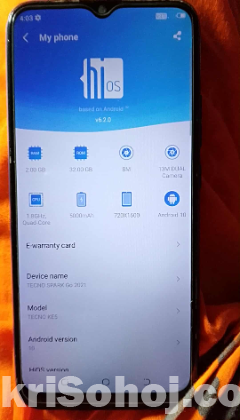 tecno spark 6 go